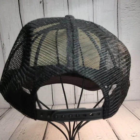 Rockstar Energy Drink Snapback Trucker Hat Gold Stars - Picture 3 of 9